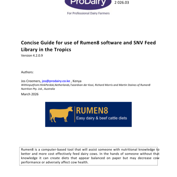 Concise Rumen8 Tropical User Guide 2026.03